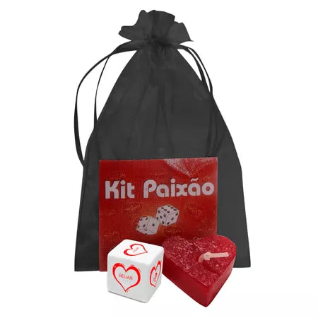 KIT PAIXÃO COM VELA E DADO DC (17493) - PADRÃO