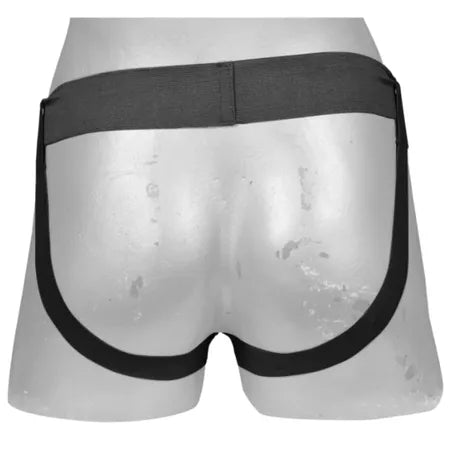 CUECA JOCKSTRAP EM TULE (GS1101) - PRETO