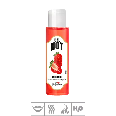 GEL COMESTÍVEL HOT FLOWERS HOT 35ML (ST571)