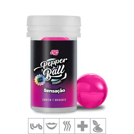 BOLINHA FUNCIONAL PEPPER BALL LINHA PRIDE 2UN (ST753)