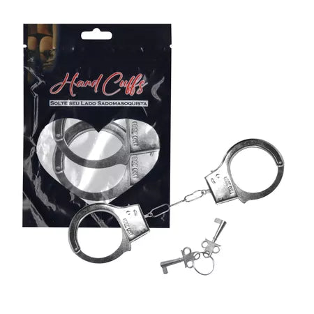 ALGEMA EM METAL HAND CUFFS SI (6179-5268) - CROMADO