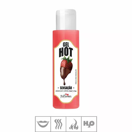 GEL COMESTÍVEL HOT FLOWERS HOT 35ML (ST571)