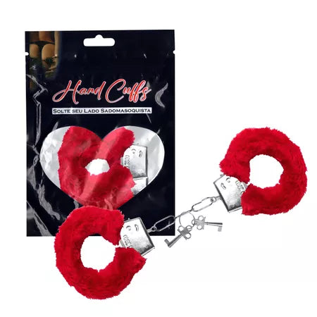 ALGEMA EM METAL COM PELÚCIA HAND CUFFS SI (5268)