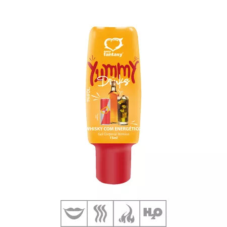 GEL COMESTÍVEL YUMMY DRINKS HOT 15ML (ST877)