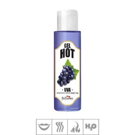 GEL COMESTÍVEL HOT FLOWERS HOT 35ML (ST571)