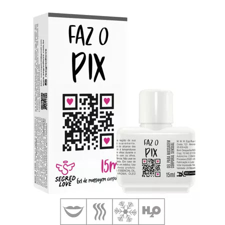 GEL COMESTÍVEL COM TATOO PROVISÓRIA FAZ O PIX 15ML (17665) - MENTA