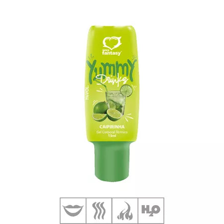 GEL COMESTÍVEL YUMMY DRINKS HOT 15ML (ST877)