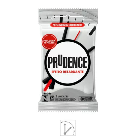 Preservativo Prudence Efeito Retardante 3un (00381) - Padrão