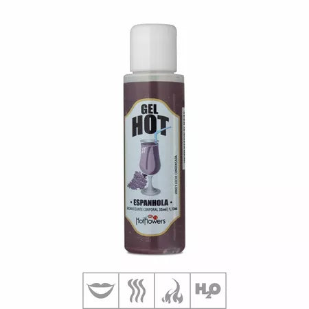 GEL COMESTÍVEL HOT FLOWERS HOT 35ML (ST571)