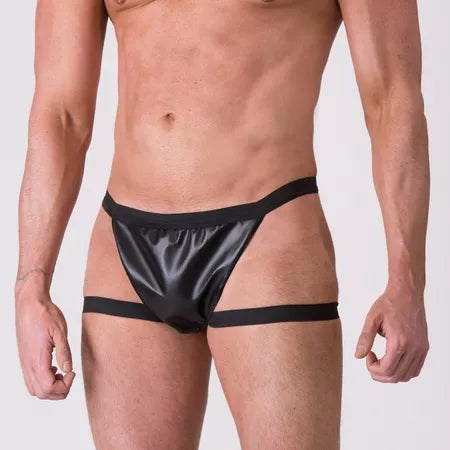 CUECA EM COURO (SF1310) - PRETO