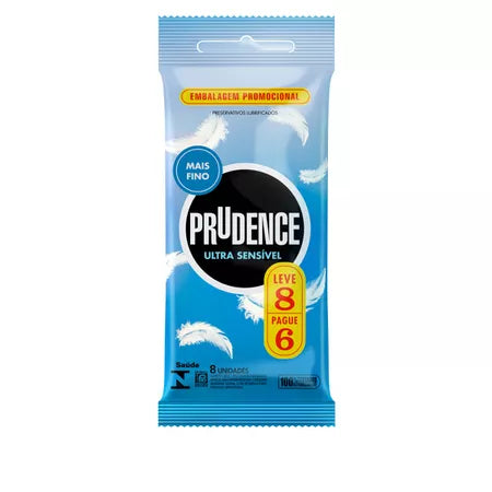 Preservativo Prudence Ultra Sensível Leve 8 pague 6 (17597) - Padrão