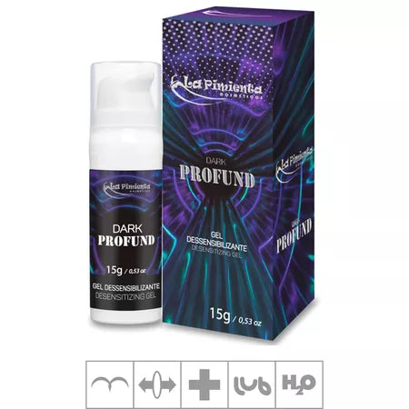 GEL PARA SEXO ANAL DARK PROFUND 15G (L143) - PADRÃO