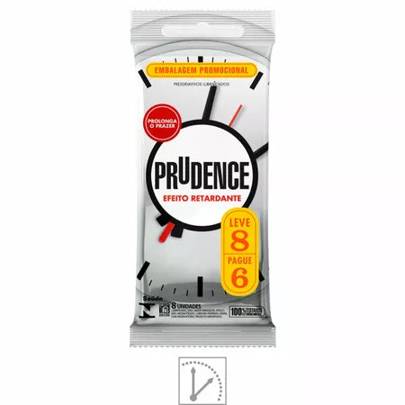 Preservativo Prudence Efeito Retardante Leve 8 Pague 6 (17263) - Padrão