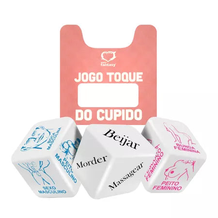 DADO TRIPLO SEXYFANTASY (BR008-16409) - TOQUE DO CUPIDO