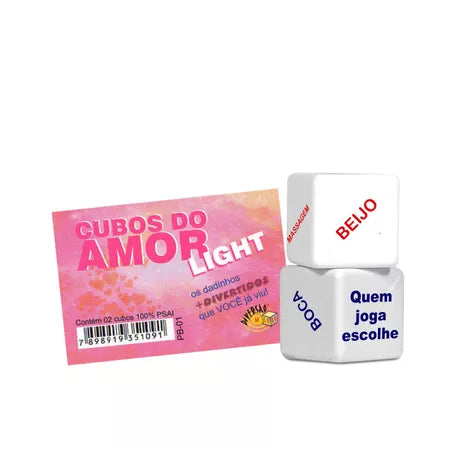 DADO DUPLO DIV (DC-ST267) - CUBOS DO AMOR LIGHT