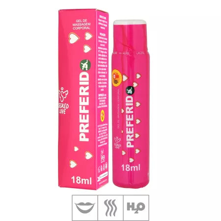 GEL COMESTÍVEL PREFERIDO 18ML (17422) - CHOCOLATE C/ COCO