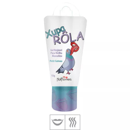 GEL COMESTÍVEL XUPA RÔLA HOT FLOWERS 15G (HC794) - PETIT GATEAU